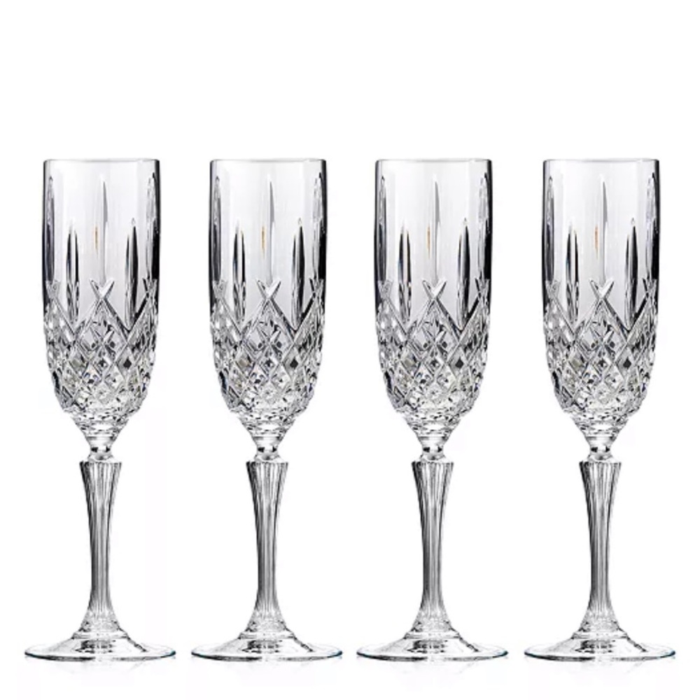 Waterford Marquis Markham champagne flutes